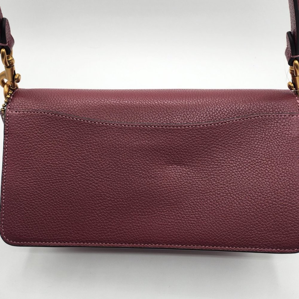 Coach Tabby Shoulder Bag 26, Wine - Picture 2 of 5
